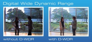 Отличие качества изображение с DWDR и без DWDR